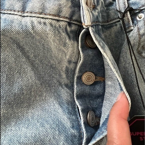 No Boundaries Super High Rise Relax Fit Jeans size 17 - Picture 10 of 10